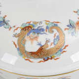Deckelschale mit asiatischer Malerei - photo 2