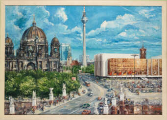 Berlin mit Dom und Palast der Republik