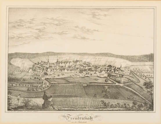 Ansicht der Stadt Freudenstadt - Foto 1
