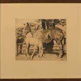 Großvater mit Enkel und Pferden - фото 2