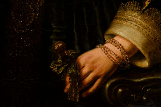 Kopie nach Rembrandt: Porträt der Maria Trip - photo 3