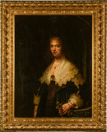 Kopie nach Rembrandt: Porträt der Maria Trip - photo 5