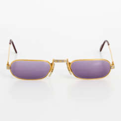 CARTIER VINTAGE edle Sonnenbrille "SANTOS".