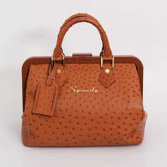 LOUIS VUITTON, the exquisite handle bag "SPEEDY FRAME", collection 2009.