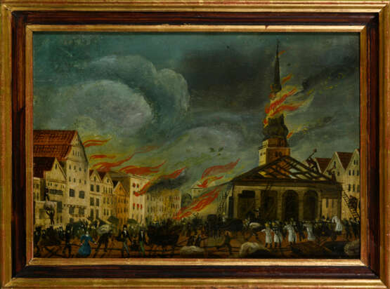 Hamburg um 1842: Der große Brand am Hafenmarkt und der Nikolaikirche - photo 2