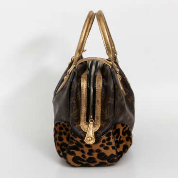 LOUIS VUITTON exquis sac tote "ADELE LEOPARD", Collection 2006. - photo 3