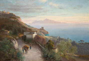 Weg von Amalfi nach Sorrent