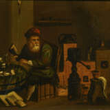 Genreszene mit Alchemist 18./19. Jahrhundert - photo 1