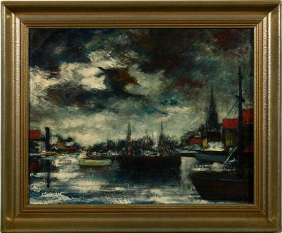 Polnischer Maler: Hafenstadt - фото 3