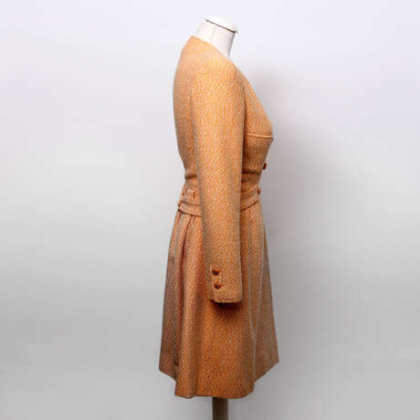 CHANEL VINTAGE charming sheath dress, collection "SCHIFFER", Size 36; - photo 3