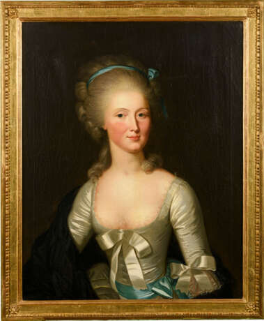 Bildnismaler 18. Jahrhundert: Porträt einer Dame - photo 5