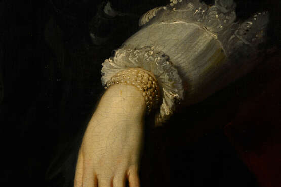 Kopie nach Anthonis van Dyck: Bildnis der Herzogin Geneviève d'Urfé - photo 4