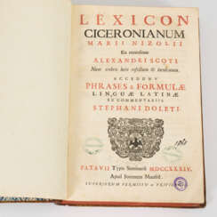 "Lexicon Ciceronianum ..."