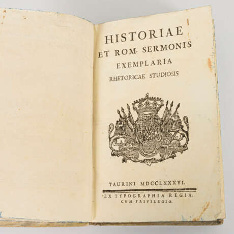 "Historiae et Rom. Sermonis exemplaria rhetoricae studiosis" - фото 1