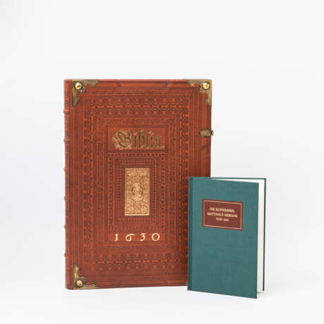 Biblia 1630, FACSIMILE - The copper Bible, Matthew Merians von 1630, Strasbourg. - photo 2