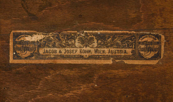 Runder Jugendstil-Schachtisch - photo 2