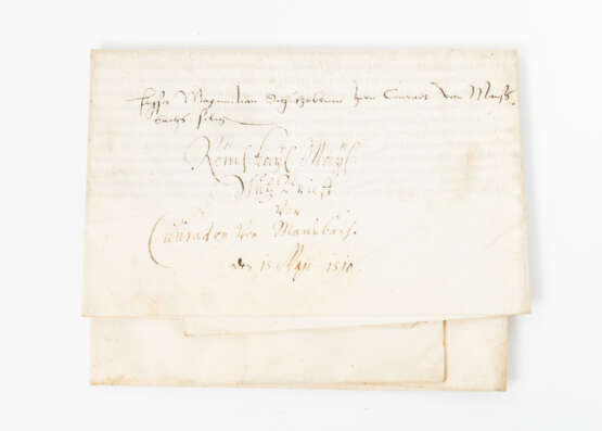 Königlicher Schutzbrief, 16. Jahrhundert - Großformatiger Schutzbrief, - фото 1
