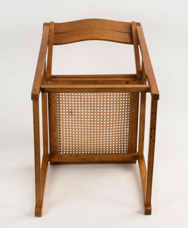 Stuhl mit Rohrgeflecht, Entwurf Erich Dieckmann - photo 2