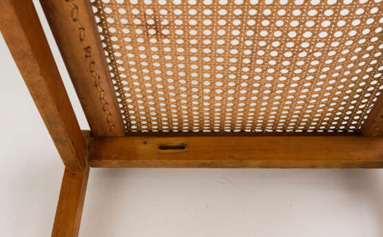 Stuhl mit Rohrgeflecht, Entwurf Erich Dieckmann - Foto 3