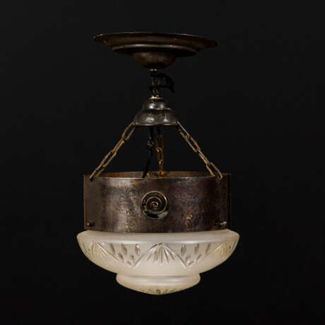 1-flammige Jugendstil-Deckenlampe - Foto 2