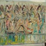 “Women” Canvas Oil paint Expressionist Everyday life 2009 - photo 1