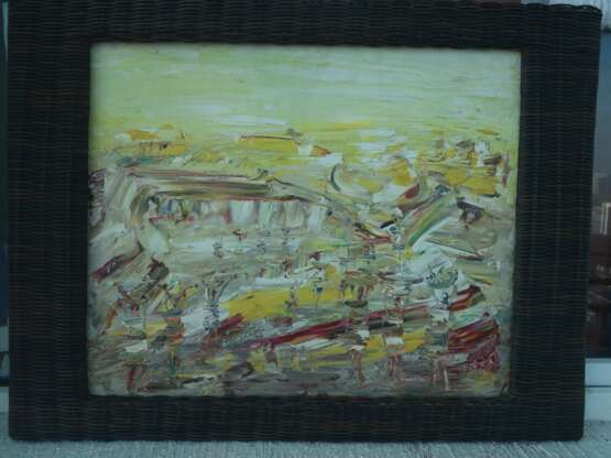 “Farmers” Canvas Oil paint Expressionist Everyday life 2007 - photo 1