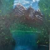 тишина Canvas Acrylic paint Landscape painting 2018 - photo 1