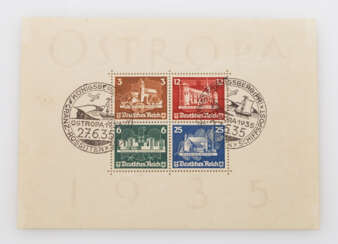 Dt. Empire - 1935, OSTROPA block output,