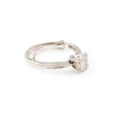 BRILLANTSOLITAIRE-RING 'KERN' - фото 2