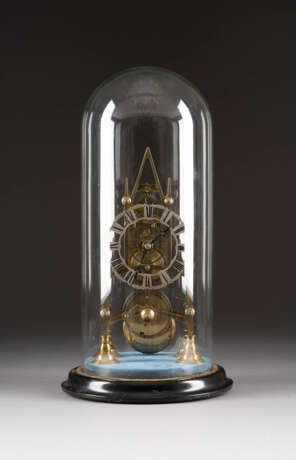 'SKELETON CLOCK' UNTER EINER GLASGLOCKE - Foto 2