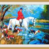 Tapestry “the rider on the white horse”, See description, Animalistic, 2015 - photo 1