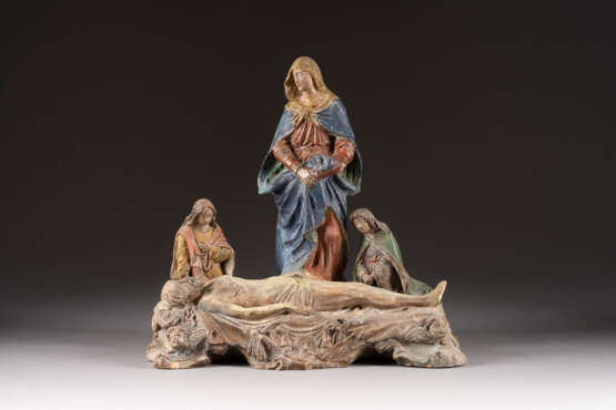 FIGURENGRUPPE: BEWEINUNG CHRISTI - photo 1