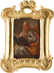 HEILIGER JOHANNES, LUKAS, UND MARKUS - GRUPPE AUS DREI BILDERN