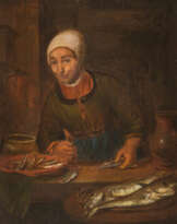 MAGD BEIM ZUBEREITEN DER FISCHE