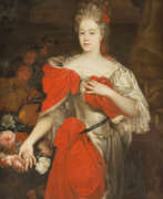 Constantijn Netscher. MÖGLICHERWEISE PORTRAIT DER THEODORA CATHARINA VAN LEYDEN VAN LEEUWEN (1661-1728)