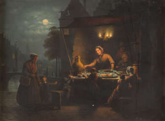 SUPPENKÜCHE BEI NACHT