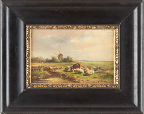 ALBERT JURARDUS VAN PROOYEN. SCHAFE AUF DEM FELD - фото 2