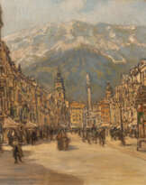 INNSBRUCK - BLICK AUF DIE MARIA THERESIEN STRAßE