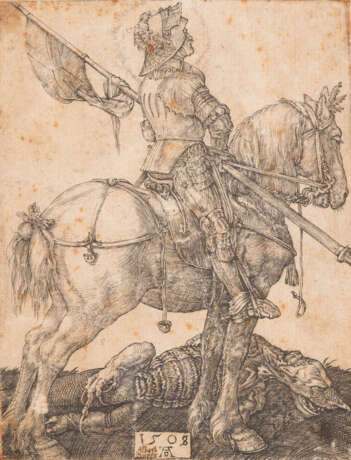 ALBRECHT DÜRER. DER HEILIGE GEORG ZU PFERDE (1508) - photo 1