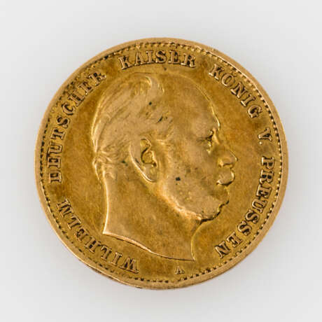 Preussen/GOLD - 10 Mark 1875 A, - фото 1