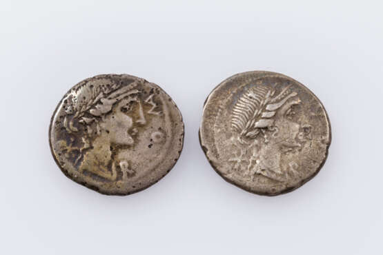Rom, Republik - 114/113 v. Chr., 2 Denare, - Foto 1