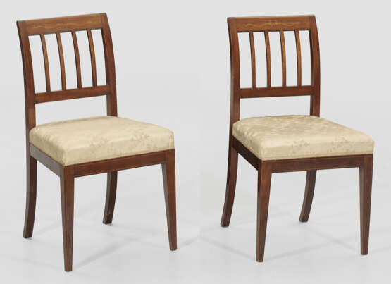 Paar Biedermeier-Stühle - фото 1