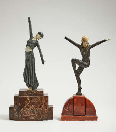 In der Art von Demètre H. Chiparus, um 1925 . Zwei Tänzerinnen - photo 1