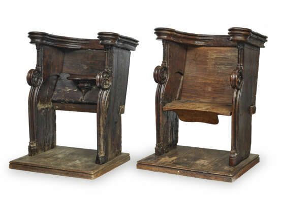 Spanien, 16. Jahrhundert u. später. Zwei Sitze eines Chorgestühls - фото 1