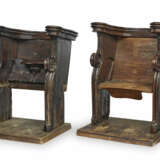 Spanien, 16. Jahrhundert u. später. Zwei Sitze eines Chorgestühls - photo 1