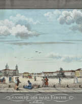 Ansicht der Isaks Kirche zu St. Petersburg