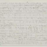 Richard Strauss . Eigenhändiges Notenmanuskript zur Oper "Daphne" Bleistift - photo 2