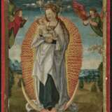 Deutsch (Donauschule?), 1. Drittel 16. Jahrhundert. Madonna mit Kind im Strahlenkranz  - Foto 2