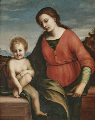 Giudici, Francesco ('Franciabigio'), Nachfolge. Maria mit dem Kind - photo 1