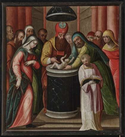 Deutsch oder Niederländisch, 16. Jahrhundert. Die Beschneidung Christi - photo 2